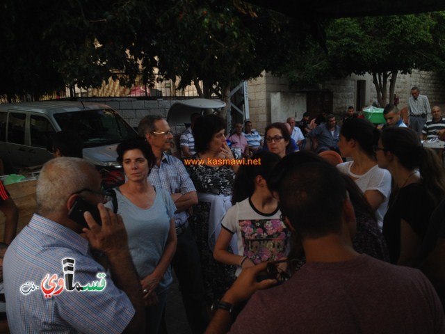 كفرقاسم  : وفد يهودي اخر من جمعية سكوي يام يزور كفرقاسم برفقة الاستاذ شوكت عامر 